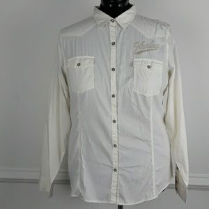 HARLEY DAVIDSON PLUS SIZE BUTTON DOWN SHIRT  2x